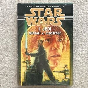 Vintage Star Wars “I, Jedi” by Michael A. Stackpole Hardcover Book-1998-Collect